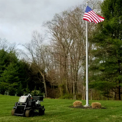 harford county aeration american flag